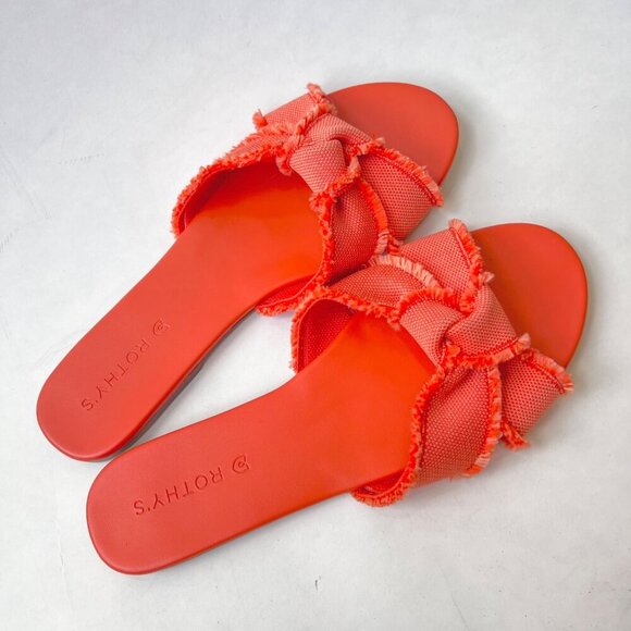 Rothy’s The knot sandals, Coral, Size 10.5 - Picture 2 of 6